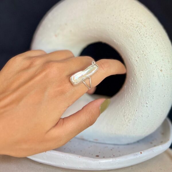 Pearl Whisper Ring - Image 2